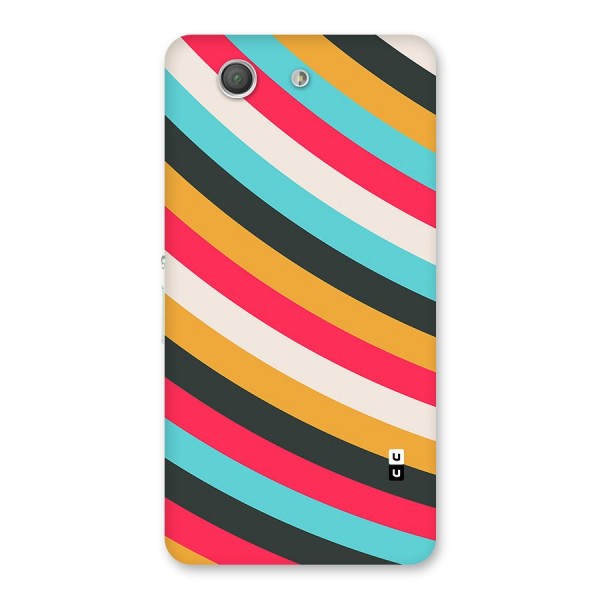 Retro Style Minimal Curves Back Case for Xperia Z3 Compact