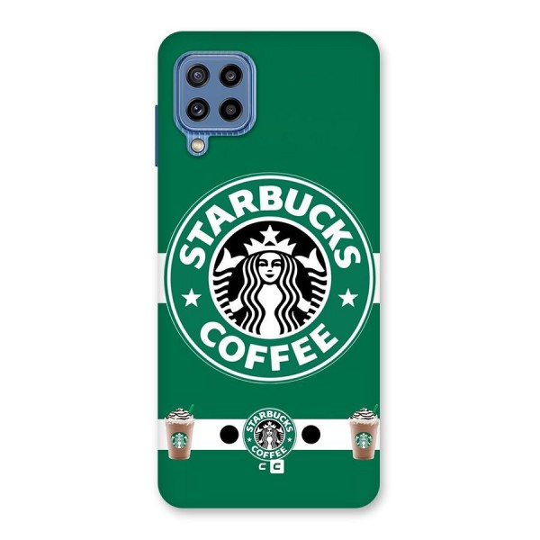 Ribbon StarBucks Glass Back Case for Galaxy M32