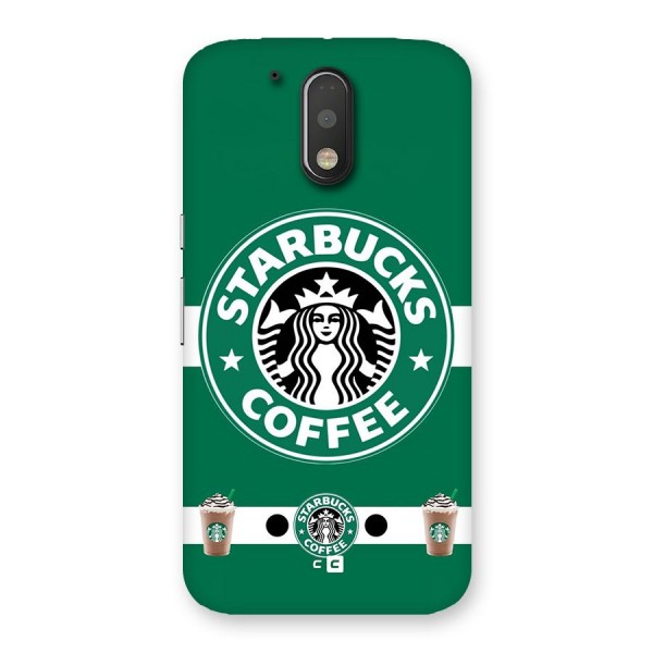 Ribbon StarBucks Back Case for Moto G4 Plus