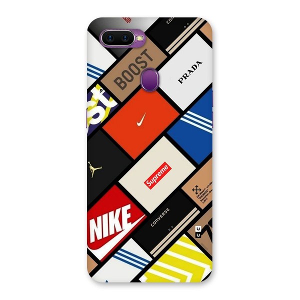 Rich Boxes Back Case for Oppo F9