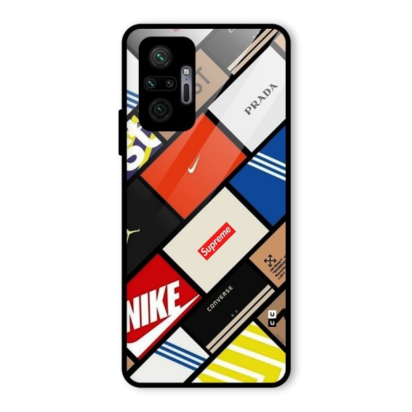 Rich Boxes Glass Back Case for Redmi Note 10 Pro