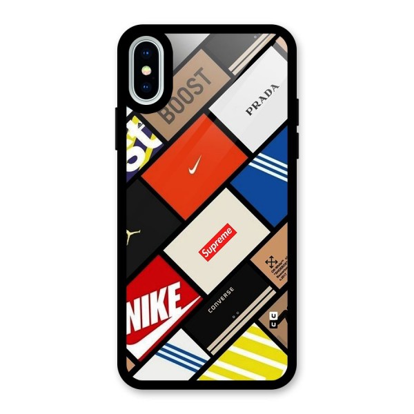 Rich Boxes Glass Back Case for iPhone X