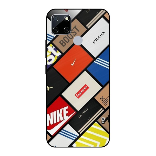 Rich Boxes Metal Back Case for Realme Narzo 30A