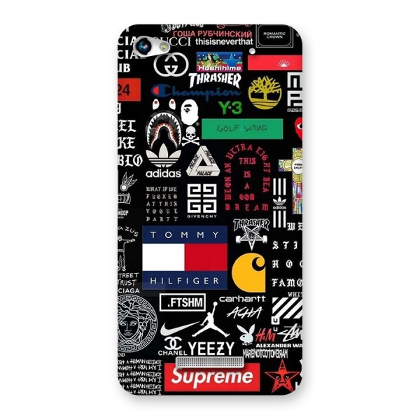 Rich Class Back Case for Canvas Hue 2 A316