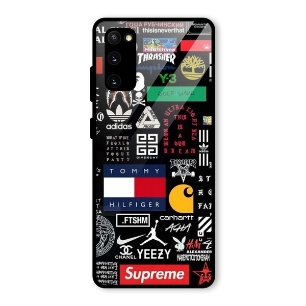Rich Class Glass Back Case for Galaxy S20 FE 5G
