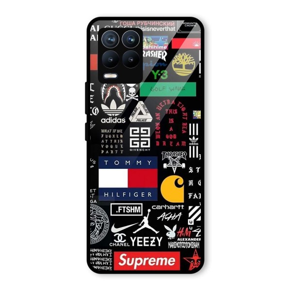 Rich Class Glass Back Case for Realme 8 Pro