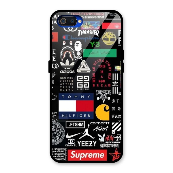 Rich Class Glass Back Case for Realme C2