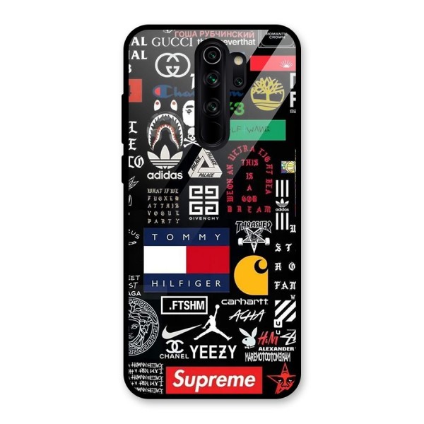 Rich Class Glass Back Case for Redmi Note 8 Pro