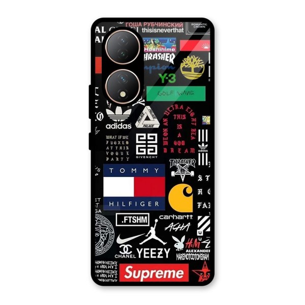 Rich Class Glass Back Case for Vivo Y100A