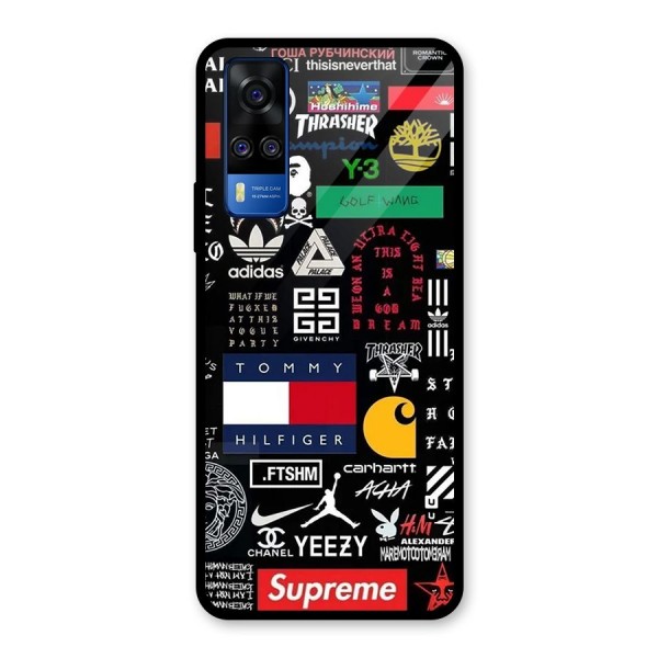 Rich Class Glass Back Case for Vivo Y51