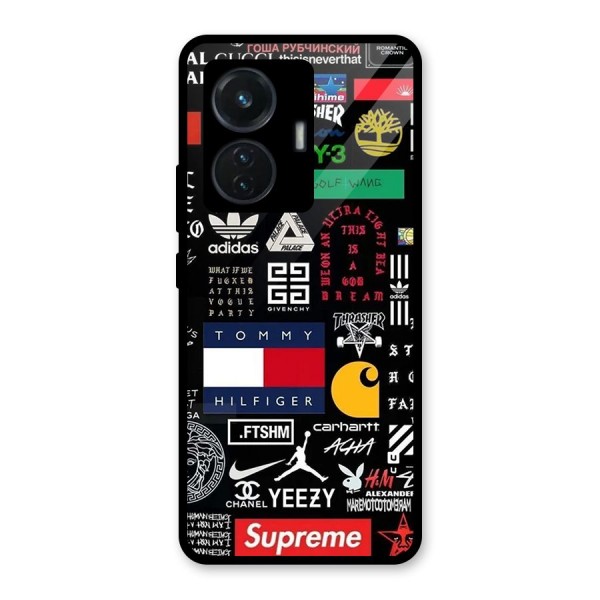 Rich Class Glass Back Case for iQOO Z6 44W