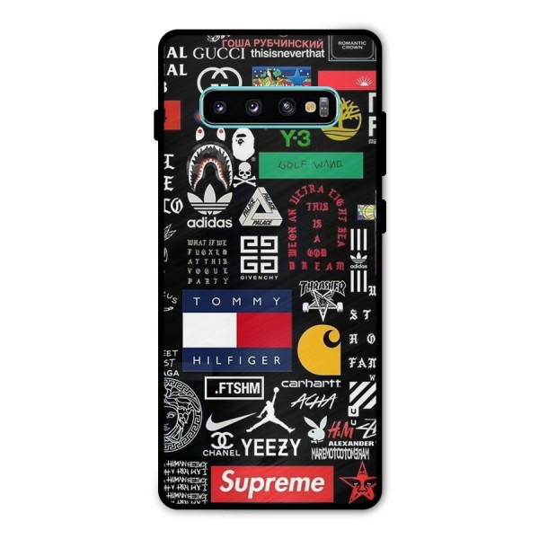 Rich Class Metal Back Case for Galaxy S10 Plus