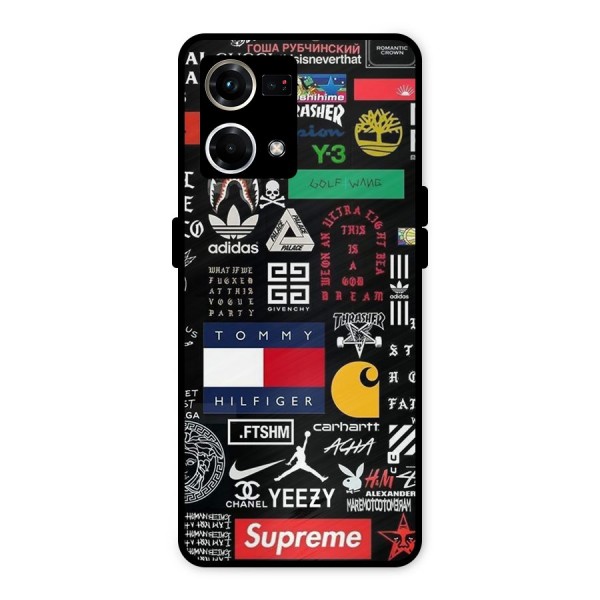 Rich Class Metal Back Case for Oppo F21s Pro 4G