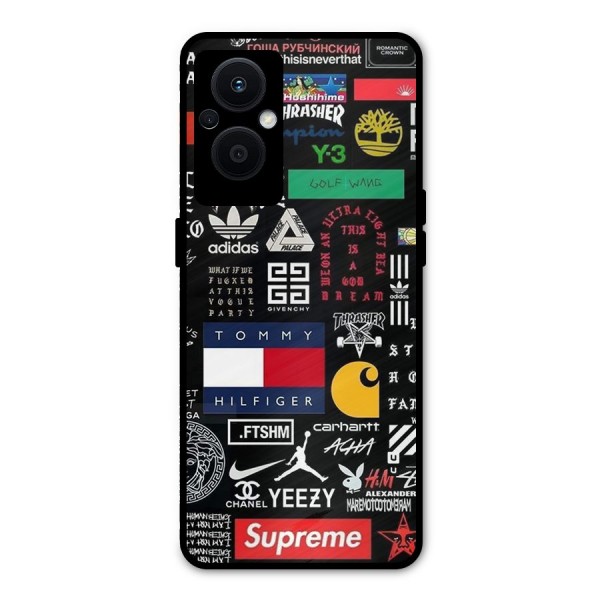 Rich Class Metal Back Case for Oppo F21s Pro 5G