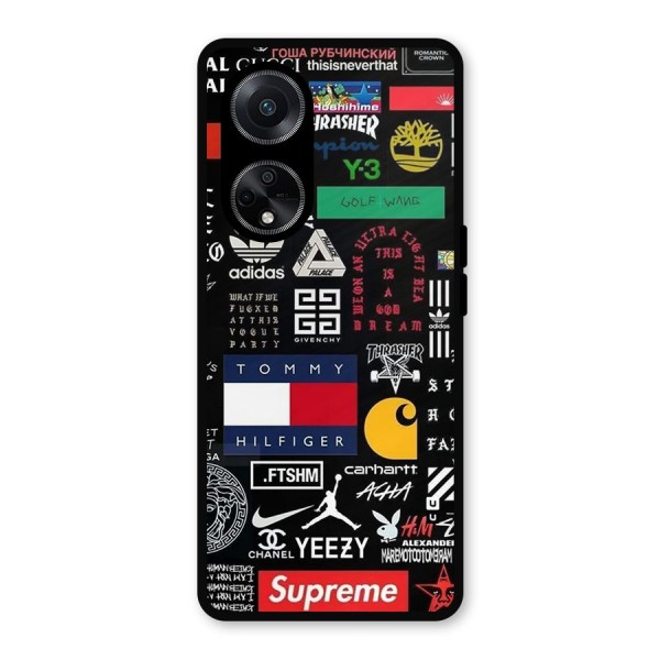 Rich Class Metal Back Case for Oppo F23