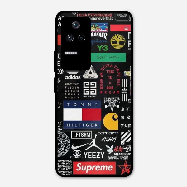 Rich Class Metal Back Case for Poco F4 5G