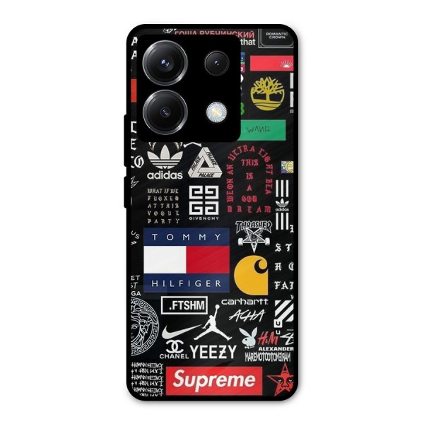 Rich Class Metal Back Case for Poco X6