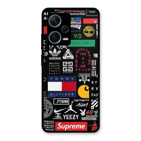 Rich Class Metal Back Case for Redmi Note 12 Pro Plus 5G