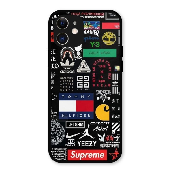 Rich Class Metal Back Case for iPhone 12