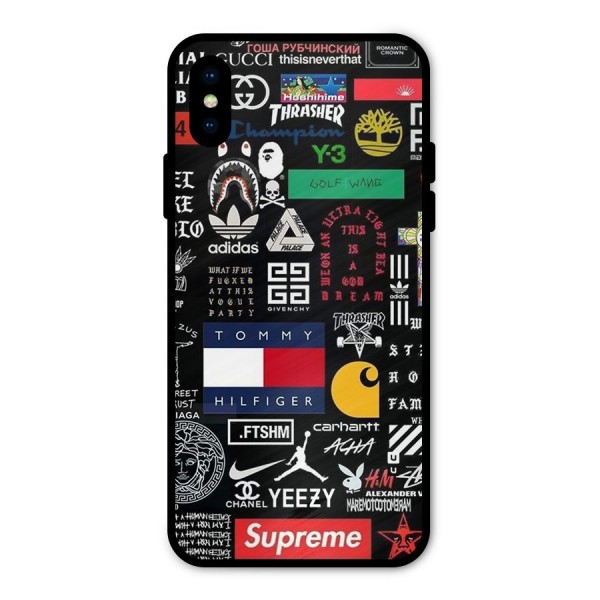 Rich Class Metal Back Case for iPhone XS