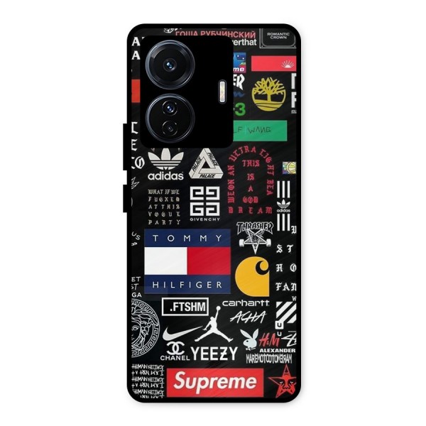 Rich Class Metal Back Case for iQOO Z6