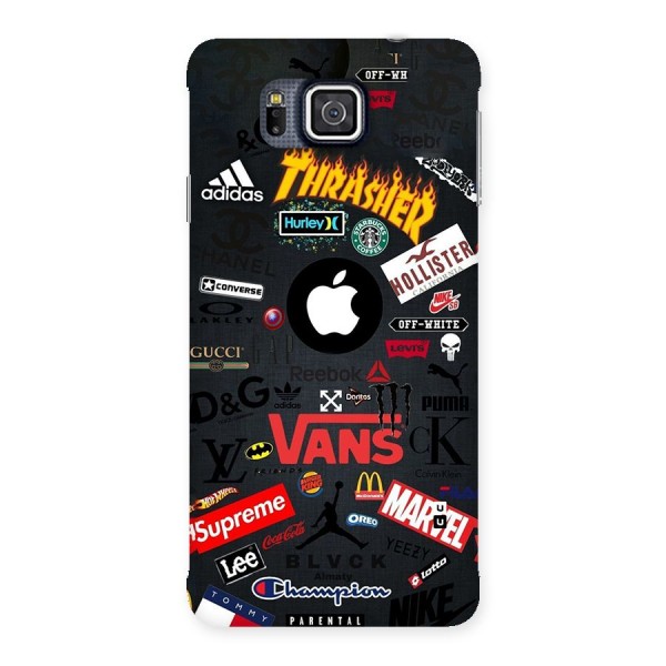Rich Life Back Case for Galaxy Alpha