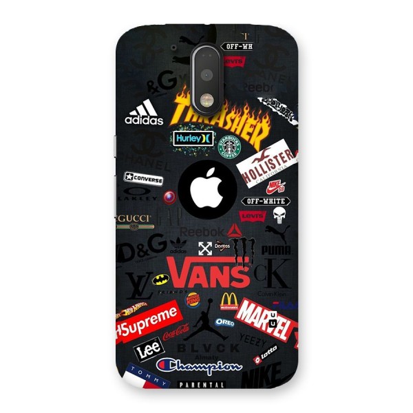 Rich Life Back Case for Moto G4 Plus