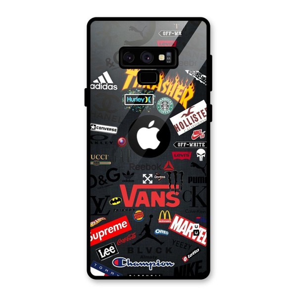 Rich Life Glass Back Case for Galaxy Note 9