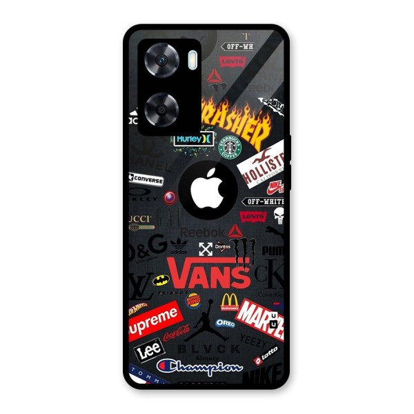 Rich Life Glass Back Case for Oppo A77