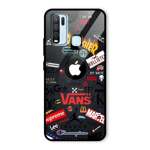 Rich Life Glass Back Case for Vivo Y50