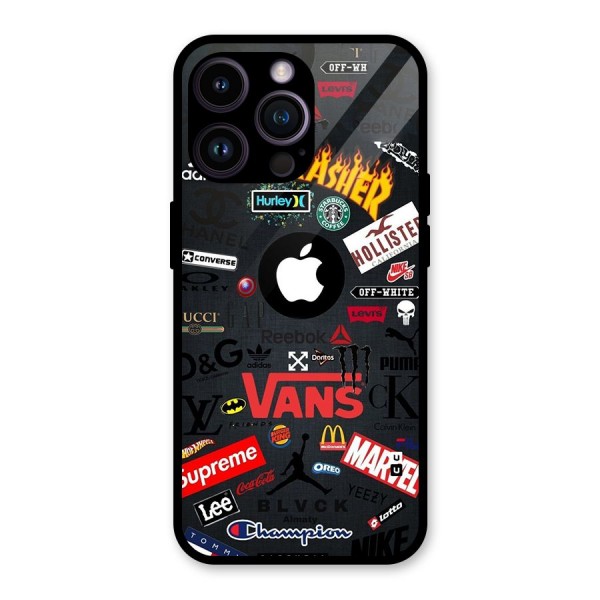 Rich Life Glass Back Case for iPhone 14 Pro Max
