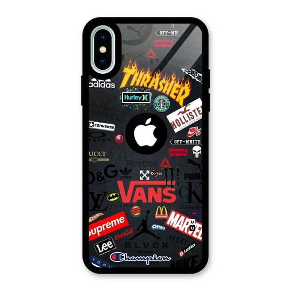 Rich Life Glass Back Case for iPhone X