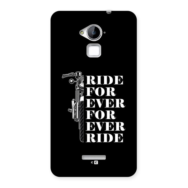 Ride Forever Back Case for Coolpad Note 3