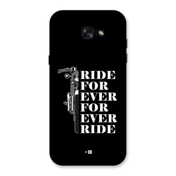 Ride Forever Back Case for Galaxy A7 (2017)