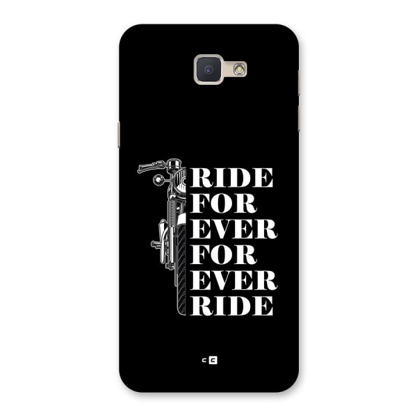 Ride Forever Back Case for Galaxy J5 Prime