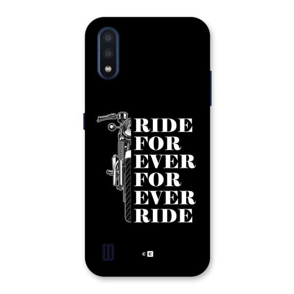 Ride Forever Back Case for Galaxy M01