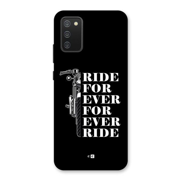 Ride Forever Back Case for Galaxy M02s