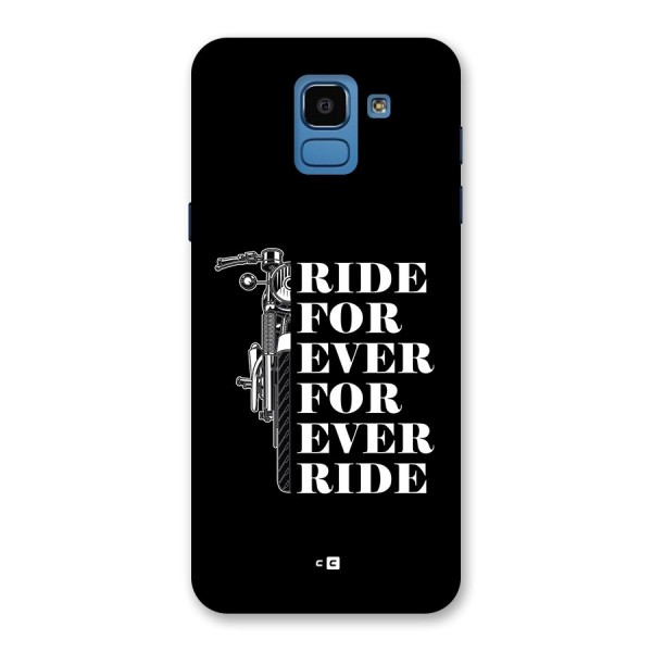 Ride Forever Back Case for Galaxy On6