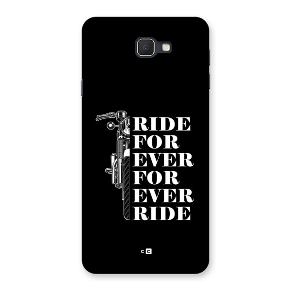 Ride Forever Back Case for Galaxy On7 2016