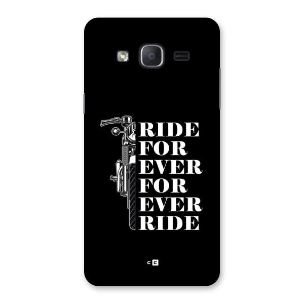 Ride Forever Back Case for Galaxy On7 Pro