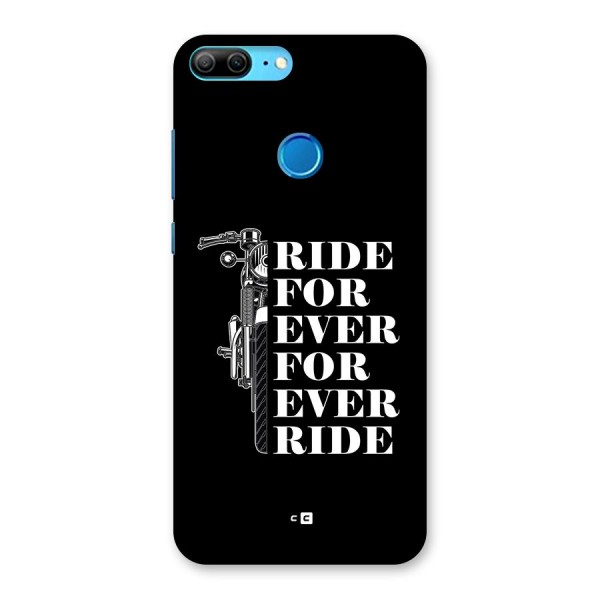 Ride Forever Back Case for Honor 9 Lite
