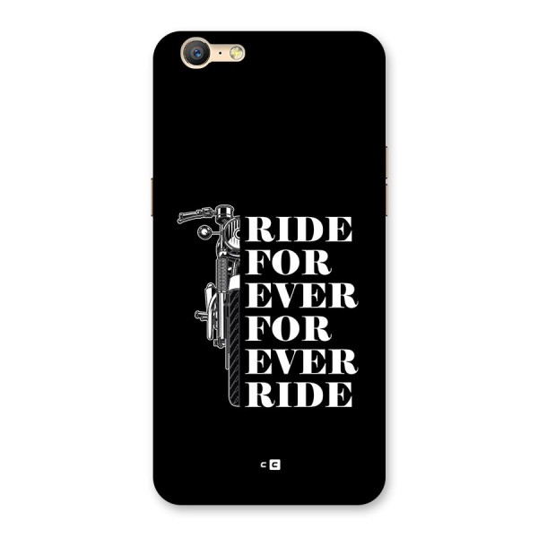 Ride Forever Back Case for Oppo A39