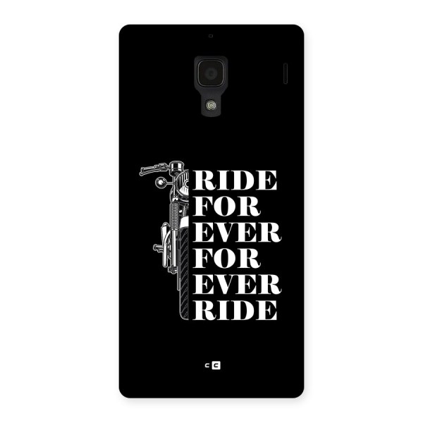 Ride Forever Back Case for Redmi 1s