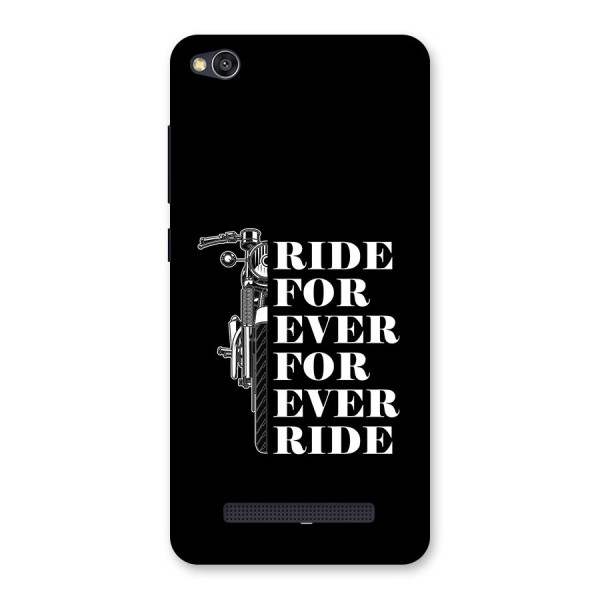 Ride Forever Back Case for Redmi 4A