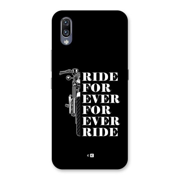 Ride Forever Back Case for Vivo NEX