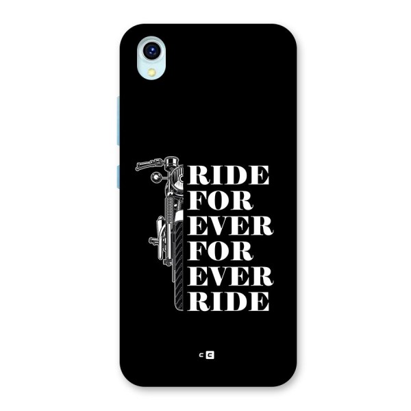 Ride Forever Back Case for Vivo Y1s