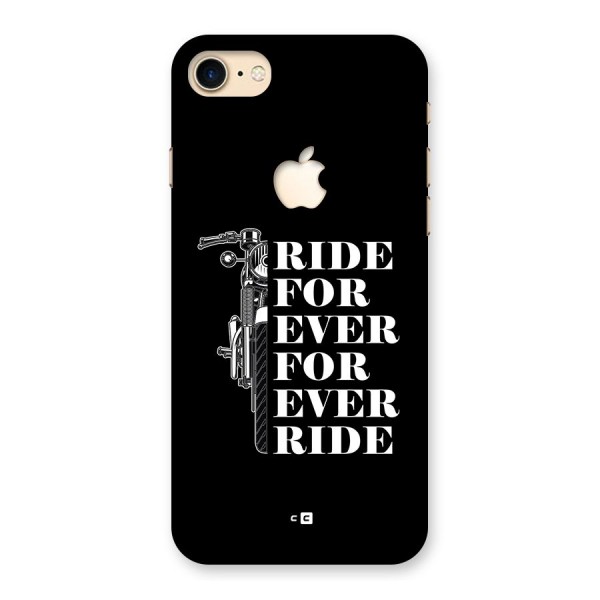 Ride Forever Back Case for iPhone 7 Apple Cut