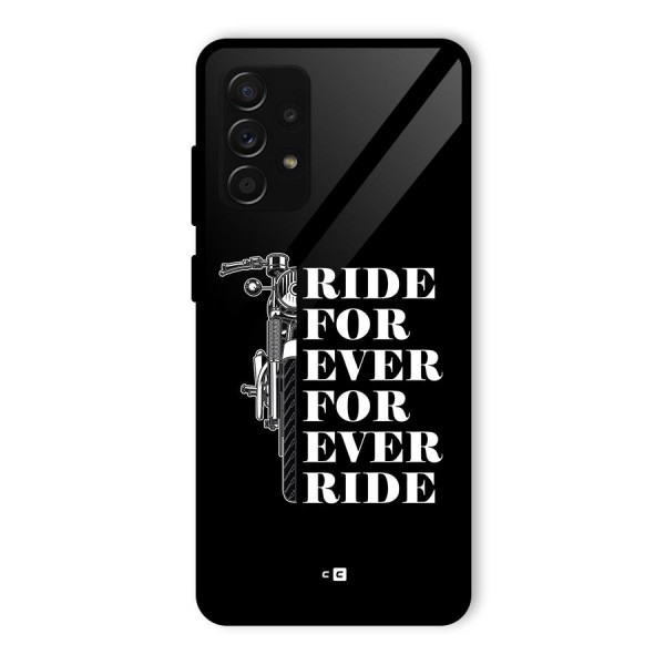 Ride Forever Glass Back Case for Galaxy A53 5G