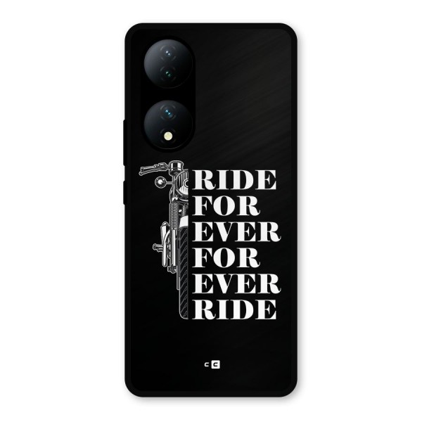 Ride Forever Metal Back Case for Vivo Y100