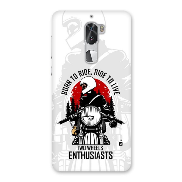 Ride To Live Back Case for Coolpad Cool 1